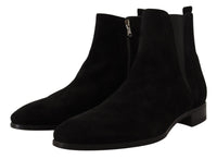 Thumbnail for Elegant Suede Leather Chelsea Boots