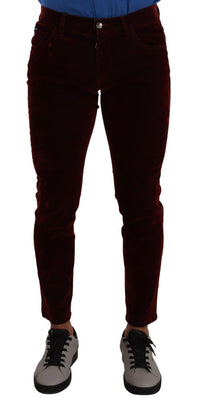 Thumbnail for Bordeaux Slim Fit Skinny Jeans