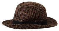 Thumbnail for Elegant Brown Fedora Hat - Winter Chic Accessory