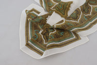 Thumbnail for Multicolor Patterned Square Handkerchief Scarf