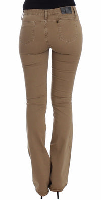 Thumbnail for Chic Beige Straight Leg Fashion Jeans