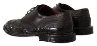 Thumbnail for Elegant Calfskin Derby Oxford Wingtips