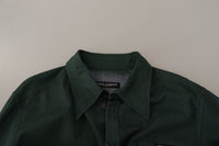 Thumbnail for Emerald Elegance Slim Fit Casual Shirt