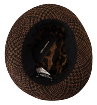 Thumbnail for Elegant Brown Fedora Hat - Winter Chic Accessory