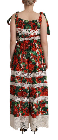 Thumbnail for Multicolor Floral Maxi Dress