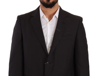 Thumbnail for Sleek Grey 2-Piece Mens Suit with Notch Lapels