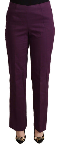 Thumbnail for Elegant Violet High Waist Tapered Pants