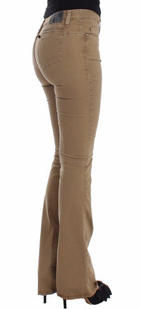 Thumbnail for Chic Beige Straight Leg Fashion Jeans