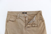 Thumbnail for Chic Beige Straight Leg Fashion Jeans