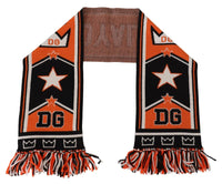 Thumbnail for Multicolor DG Logo Printed Men Neck Wrap Shawl Scarf