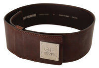 Thumbnail for Elegant Genuine Leather Fashion Belt - Chic Brown