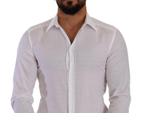Thumbnail for Elegant White Cotton Poplin Dress Shirt