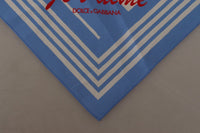 Thumbnail for Blue White Striped St. Tropez Handkerchief  Scarf