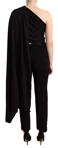 Thumbnail for Elegant One-Shoulder Wool Top