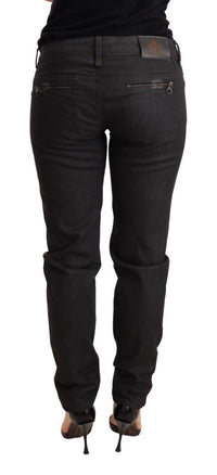 Thumbnail for Chic Black Low Waist Skinny Jeans
