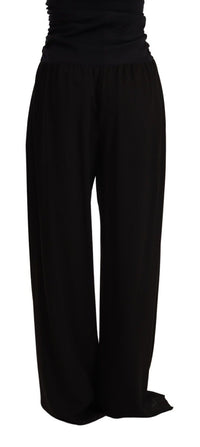 Thumbnail for Elegant High Waist Straight Trousers