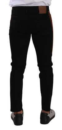 Thumbnail for Slim Fit Black Skinny Denim Jeans