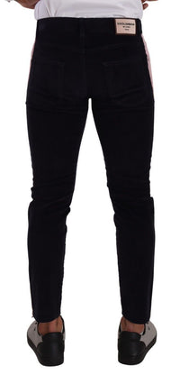 Thumbnail for Elegant Slim Fit Corduroy Skinny Jeans