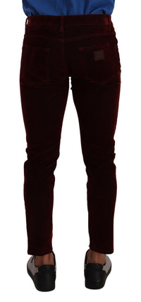 Thumbnail for Bordeaux Slim Fit Skinny Jeans