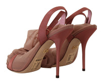 Thumbnail for Elegant Pink Ankle Strap Heels Sandals