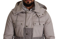 Thumbnail for Elegant Lightweight Gray Windbreaker Jacket