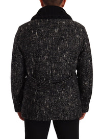 Thumbnail for Chic Double Breasted Wool Blend Overcoat