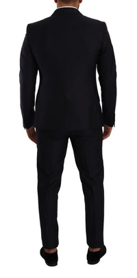 Thumbnail for Elegant Slim Fit Wool Silk Cashmere Men's Suit