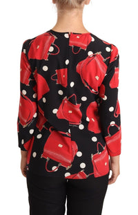 Thumbnail for Elegant Sicily Bag Print Blouse