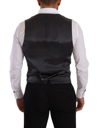 Thumbnail for Elegant Striped Double-Breasted Dress Vest