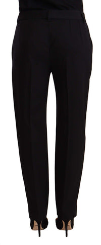 Thumbnail for Elegant Tailored Wool Blend Trousers
