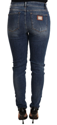 Thumbnail for Elegant Slim-Fit Distressed Skinny Jeans