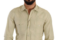 Thumbnail for Elegant Sicilia Checkered Cotton Shirt