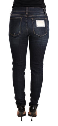 Thumbnail for Chic Blue Slim Skinny Jeans