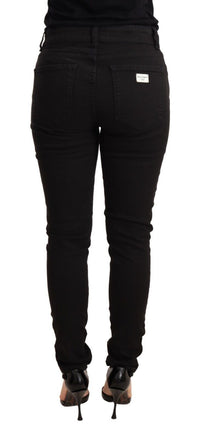 Thumbnail for Elegant Slim-Fit Mid Waist Skinny Jeans