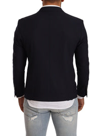Thumbnail for Elegant Single Breasted Black Jacket