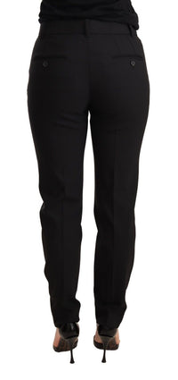Thumbnail for Elegant Tapered Virgin Wool Trousers