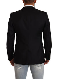 Thumbnail for Exclusive Black Virgin Wool Blazer
