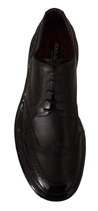 Thumbnail for Elegant Calfskin Derby Oxford Wingtips