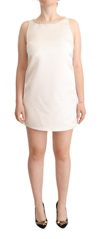 Thumbnail for Elegant Sleeveless Mini Dress with Embellished Neckline