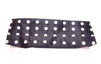 Thumbnail for Elegant Silk Black Polka Dot Cummerbund