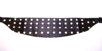 Thumbnail for Elegant Silk Black Polka Dot Cummerbund