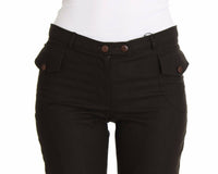 Thumbnail for Elegant Casual Brown Wool Pants