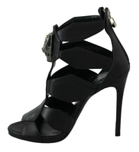 Thumbnail for Elegant Panther Head Heeled Pumps