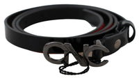 Thumbnail for Chic Black Leather Fashion Belt
