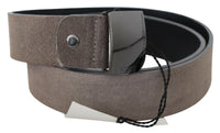 Thumbnail for Classic Brown Leather Adjustable Belt