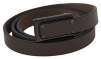 Thumbnail for Elegant Brown Leather Fashion Belt