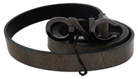 Thumbnail for Elegant Dark Brown Leather Belt