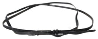 Thumbnail for Elegant Black Leather Adjustable Belt