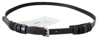 Thumbnail for Elegant Violet Leather Fashion Belt