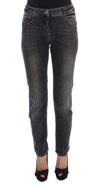 Thumbnail for Elegant Gray Regular Fit Jeans